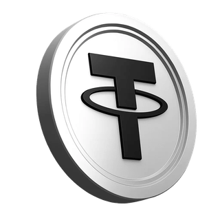 Icono de la criptomoneda Tether USDT ubicado en el apartado de confianza de la comunidad de operaciones